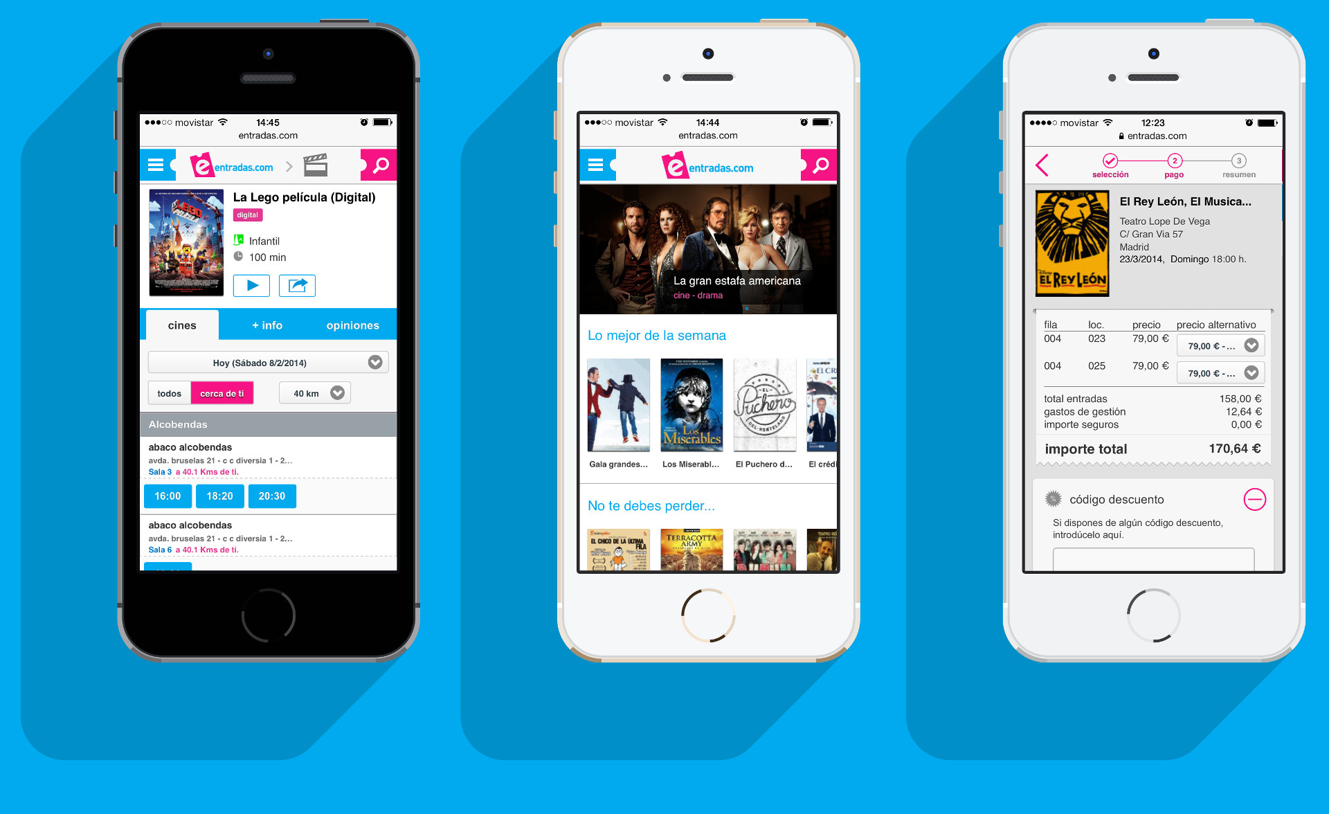 entradas app ios