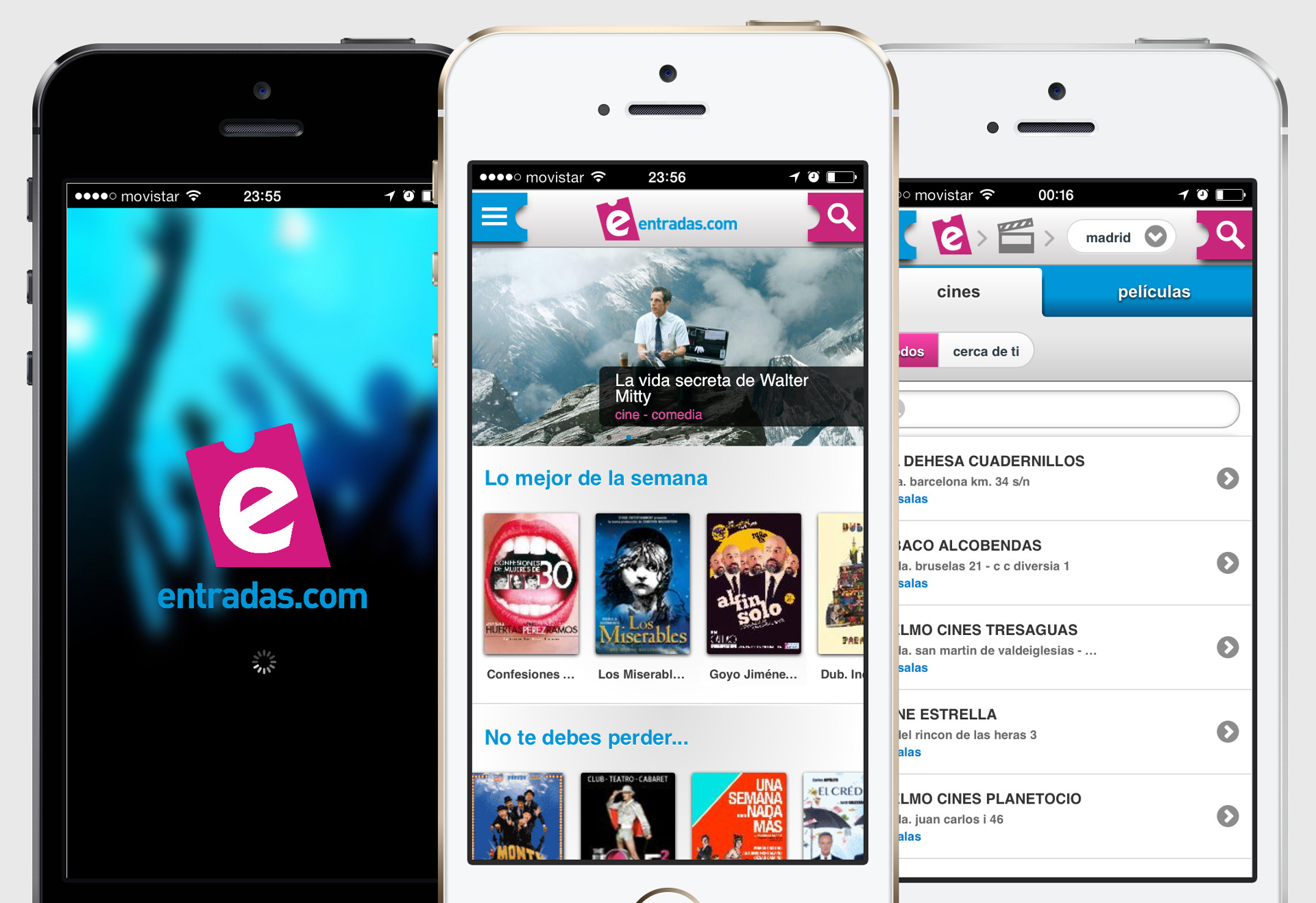 entradas app ios